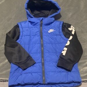 Boys Nike Puffer Vest Jacket